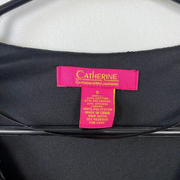 Catherine Malandrino Flare Sleeve Blouse Lace V-neck Dramatic Whimsygoth Small - Picture 4 of 8